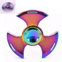 Fidget Spinner Hand Spinner Toys Tri-Spinner Metal EDCStress and Anxiety Relief Office Desk Toys for Killing Time Focus Toy Relieves ADD, 