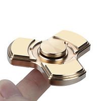 Fidget Spinner Hand Spinner Toys Tri-Spinner Ceramics Brass Copper Ceramics EDCStress and Anxiety Relief Office Desk Toys Relieves ADD, 
