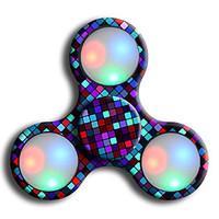 Fidget Spinner Hand Spinner Toys Ring Spinner LED Spinner ABS EDCStress and Anxiety Relief Office Desk Toys for Killing Time Focus Toy