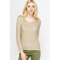 fine knit dip hem jumper