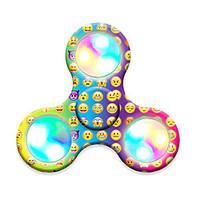 fidget spinner hand spinner toys tri spinner led spinner plastic edcle ...