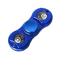 fidget spinner hand spinner toys two spinner metal edcled light stress ...