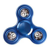 Fidget Spinner Hand Spinner Toys Tri-Spinner Metal EDCLED light Stress and Anxiety Relief Office Desk Toys for Killing Time Focus Toy