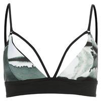 firetrap blackseal printed bikini top