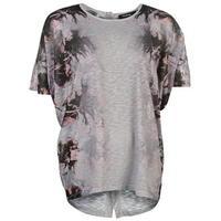 firetrap button t shirt ladies