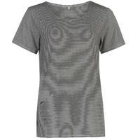 Firetrap Blackseal Distressed T Shirt Ladies