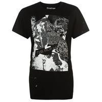 Firetrap Blackseal Band Graphic T Shirt