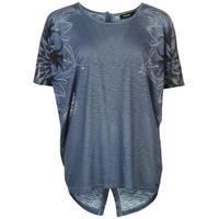 firetrap button t shirt ladies