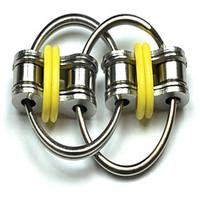 Fidget Spinner Hand Spinner Toys Two Spinner Metal EDCStress and Anxiety Relief Office Desk Toys Relieves ADD, ADHD, Anxiety, Autism for