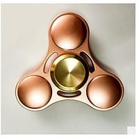 Fidget Spinner Hand Spinner Toys Tri-Spinner Metal Brass EDCStress and Anxiety Relief Office Desk Toys Relieves ADD, ADHD, Anxiety, 