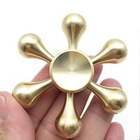 Fidget Spinner Hand Spinner Toys Toys Brass EDCStress and Anxiety Relief Office Desk Toys Relieves ADD, ADHD, Anxiety, Autism for Killing