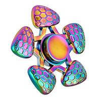 fidget spinner metal hand spinner edc fingertip gyro anti stress toy n ...