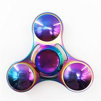 Fidget Spinner Hand Spinner Toys Circular Metal EDCStress and Anxiety Relief Office Desk Toys for Killing Time Focus Toy Relieves ADD, 