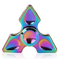 fidget spinner hand spinner toys triangle metal edcstress and anxiety  ...