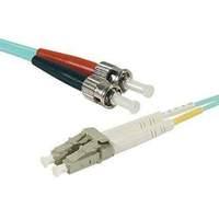 fiber duplex patch cord om3 50125 aqua lszh lcst 05 m