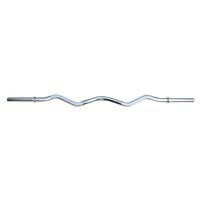 Fitness Mad Chrome Plated EZ Curl Bar