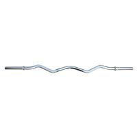 fitness mad chrome plated ez curl bar