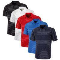 Fine Stripe Pique Polo Shirt