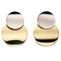 FIORELLI Ladies Curved Disc Earrings