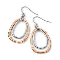 Fiorelli Two-Tone Oval Earrings