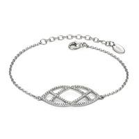 Fiorelli Ladies Silver Open Work Bracelet B4656C