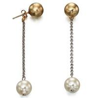 Fiorelli Costume Ladies Imitation Pearl Earrings E5117