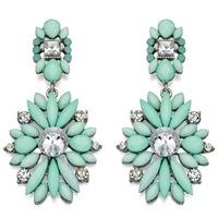 Fiorelli Costume Ladies Light Green Acrylic Earrings E4937