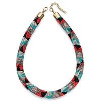 fiorelli costume ladies seed bead necklace n3949