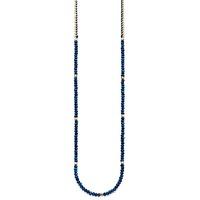 fiorelli costume ladies blue beaded necklace n3933