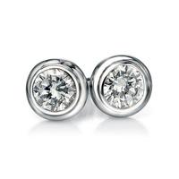 Fiorelli Silver Cubic Zirconia Stud Earrings E4870C