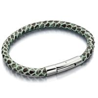 fiorelli costume green snake skin bracelet b4255