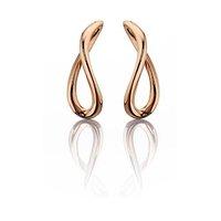 Fiorelli Gold 9ct Rose Gold Infinity Earrings