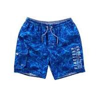 Firetrap Tyler Pool Print Swim Shorts