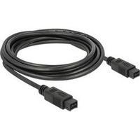 FireWire Cable [1x Firewire (800) plug 9-pin - 1x Firewire (800) plug 9-pin] 3 m Transparent Delock