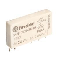 finder 345170240010 24v relay ultraslim spdt 6a 3451