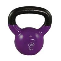 fitness mad 8 kg kettlebell purple