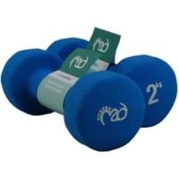 fitness mad 2kg neo dumbbells blue pair