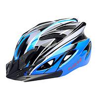 FJQXZ EPSPC Blue and Black Integrally-molded Cycling Helmet(18 Vents)
