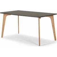 fjord rectangle dining table oak and grey