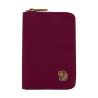 fjllrven passport wallet plum