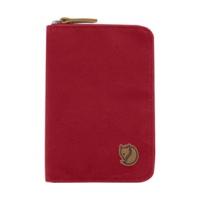 fjllrven passport wallet deep red