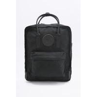 fjallraven kanken no 2 black leather backpack black