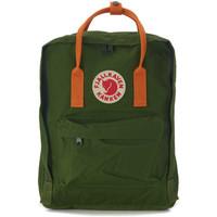 fjallraven knken by green and orange backpack womens backpack in green