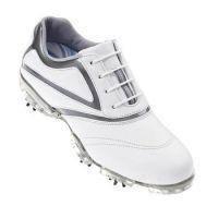 FJ Sport Ladies White/Silver Golf Shoes (93108)