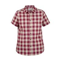 fjllrven vik check shirt ss w plum