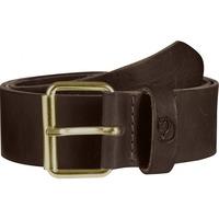FJALLRAVEN SINGI BELT 4 CM LEATHER BROWN