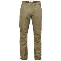 FJALLRAVEN ABISKO LITE TREKKING TROUSERS SAND (WAIST 34 REGULAR)