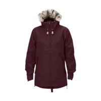 fjllrven iceland anorak w dark garnet