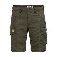 fjllrven nikka shorts curved women dark olive