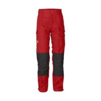 fjllrven kids vidda trousers deep red ox red